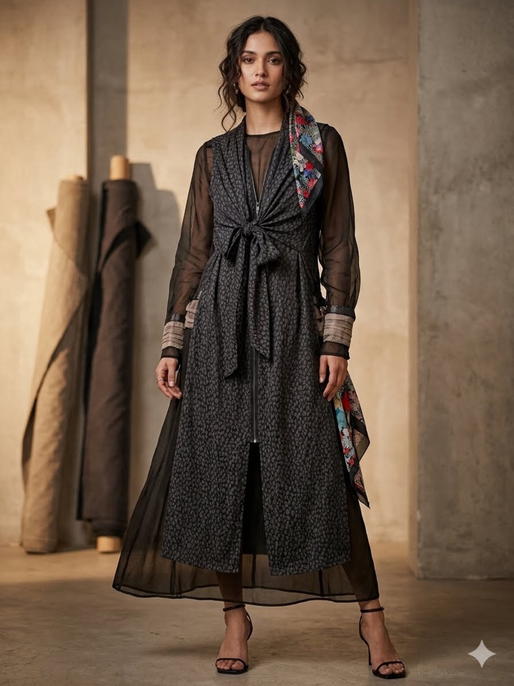 All Saints Small Silk Dress